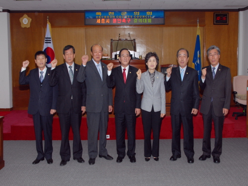 세종시 건설 원안추진 촉구 결의
