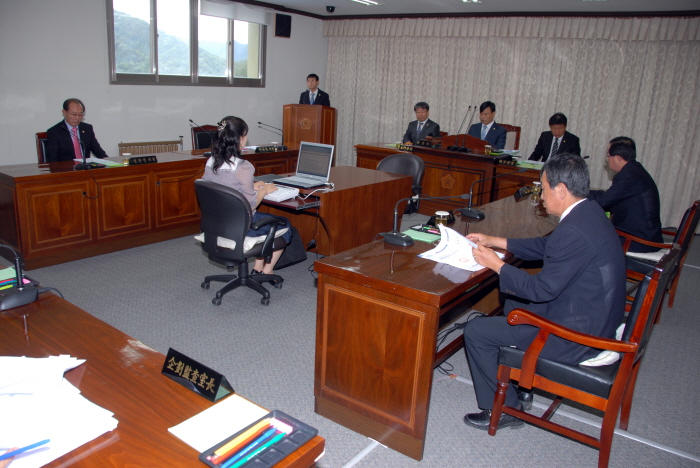 제190회 옥천군의회 제1차정례회