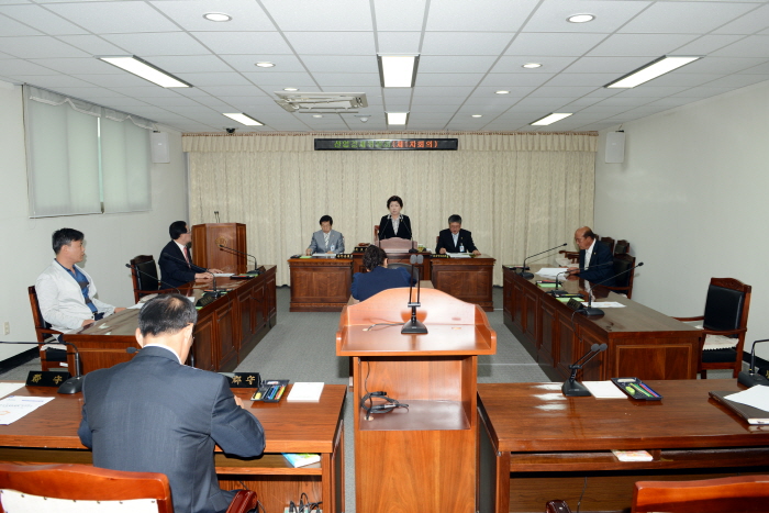 제208회 옥천군의회 임시회