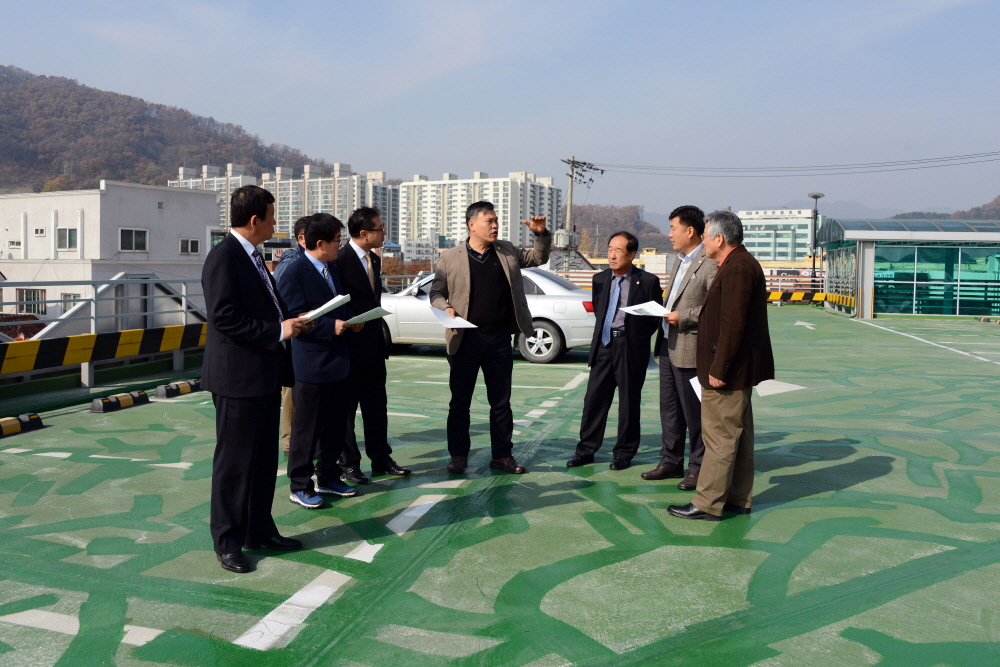 군정 주요 시설 확인
