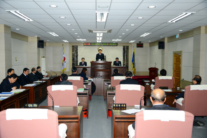 제214회 옥천군의회 임시회