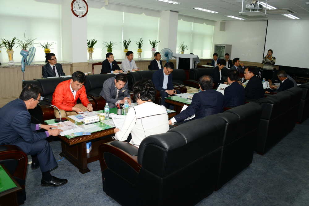 충청북도 남부출장소 간담회