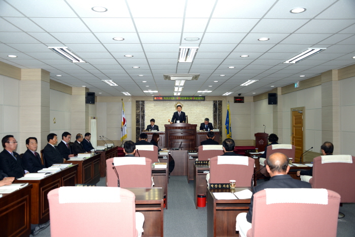 제213회 옥천군의회 제2차정례회