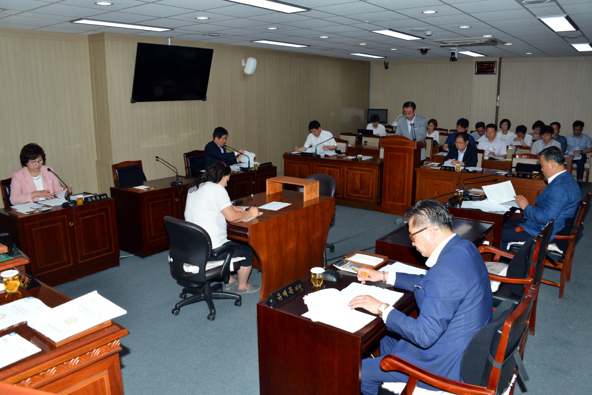 제242회 옥천군의회 임시회