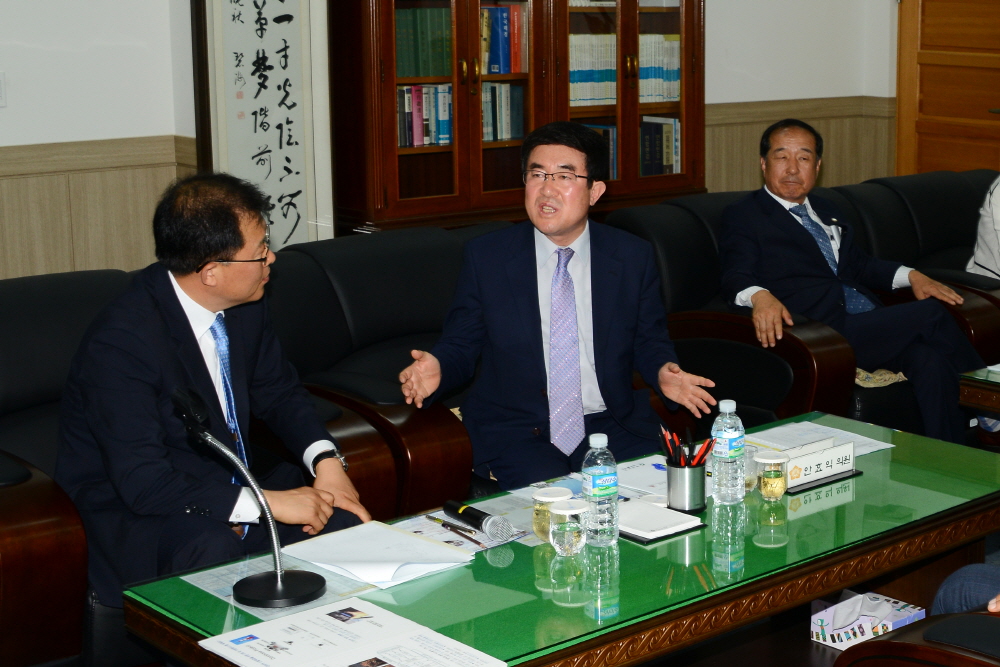 충청북도 남부출장소 간담회