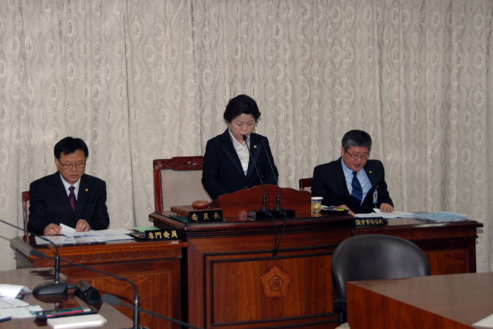 제206회 옥천군의회 임시회