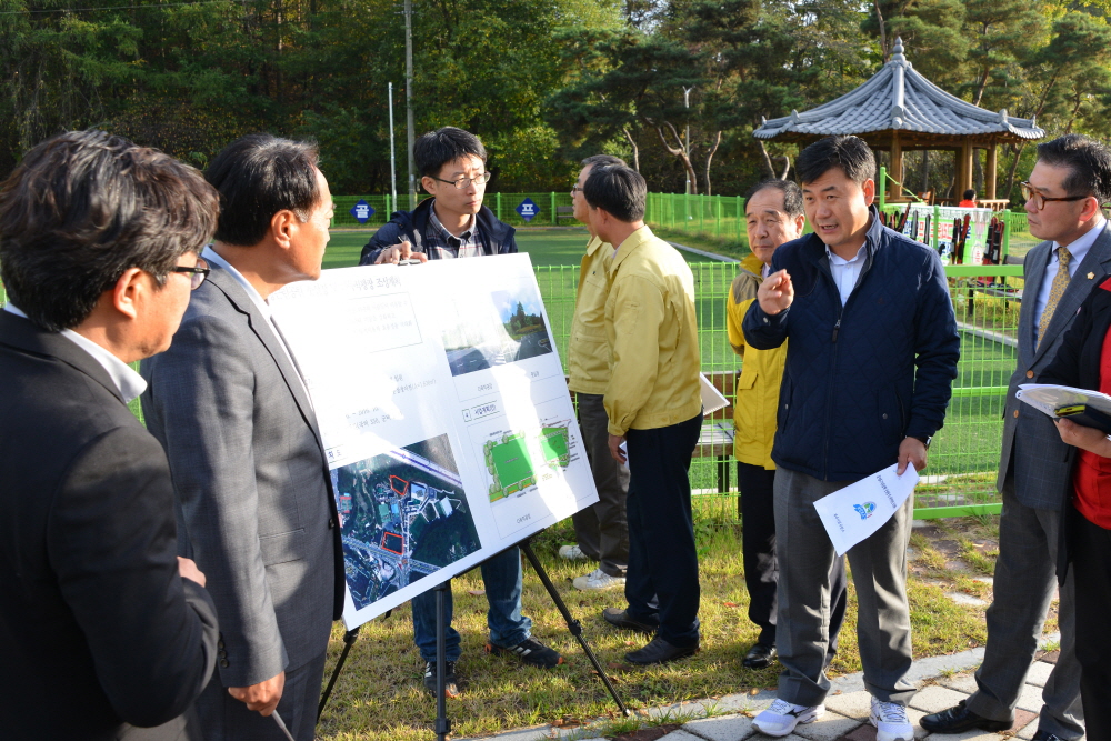 옥천군 주요 사업장 현지 답사