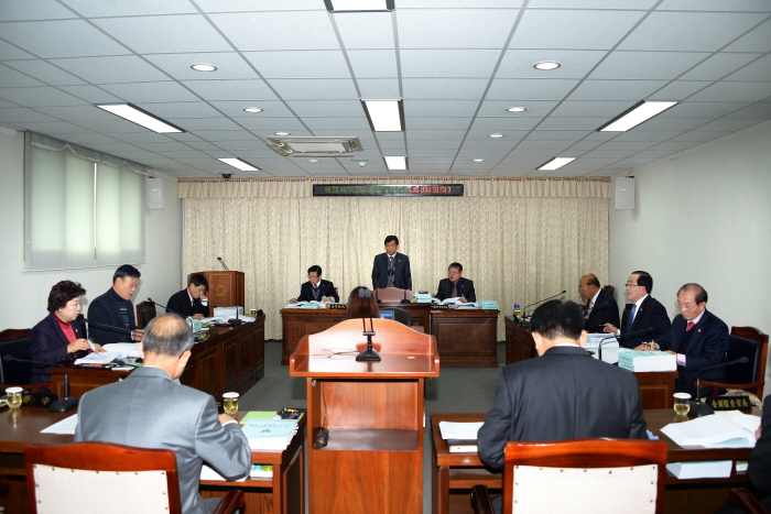 제213회 옥천군의회 제2차정례회