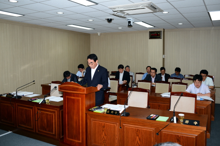 제216회 옥천군의회 임시회