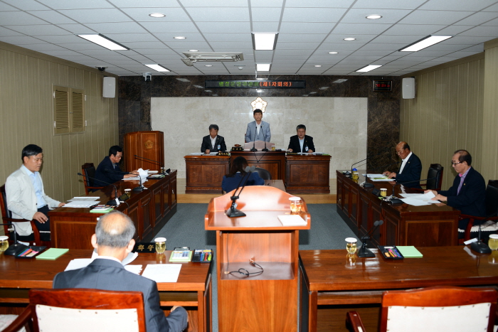 제218회 옥천군의회 제1차정례회