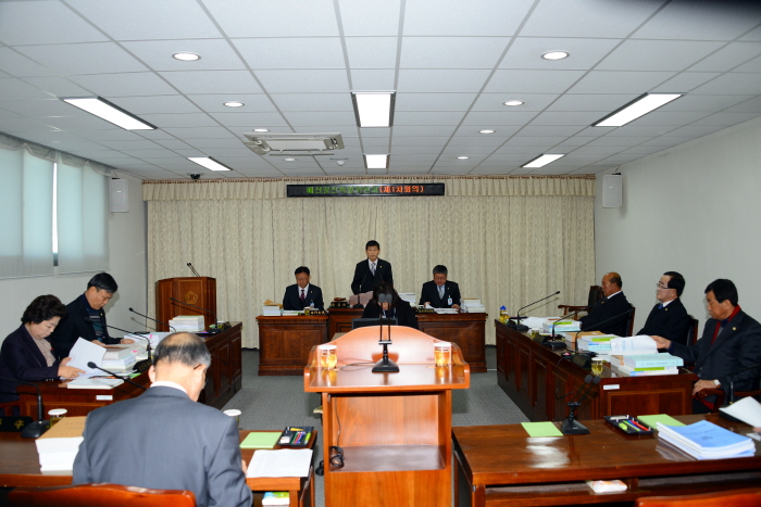 제213회 옥천군의회 제2차정례회