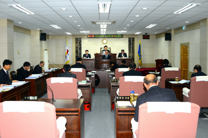 제214회 옥천군의회 임시회