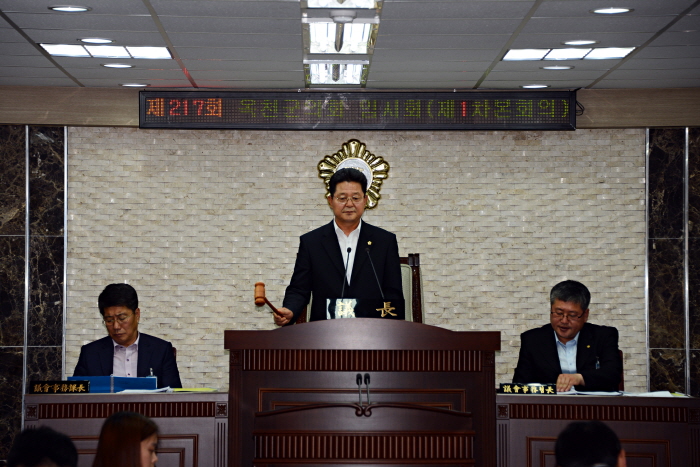 제217회 옥천군의회 임시회
