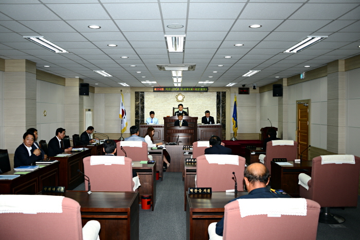 제216회 옥천군의회 임시회