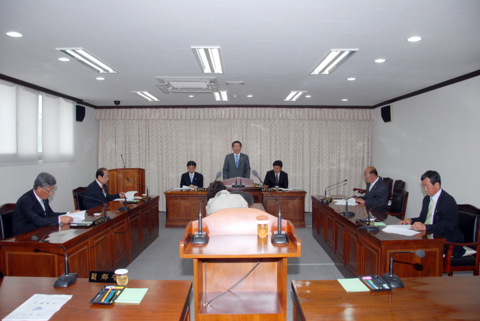 제187회 옥천군의회 임시회