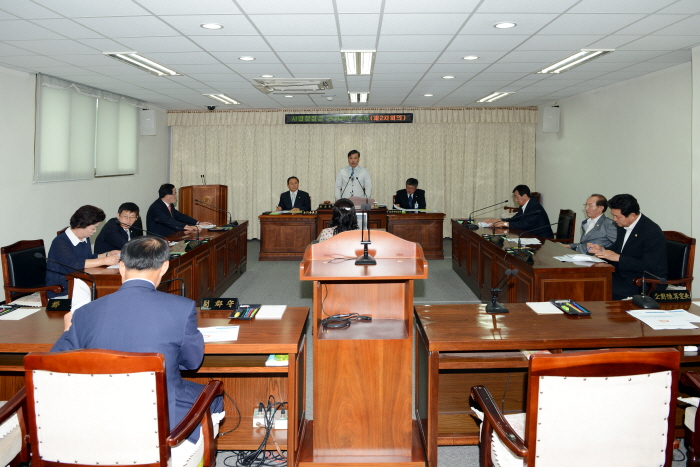 제207회 옥천군의회 임시회