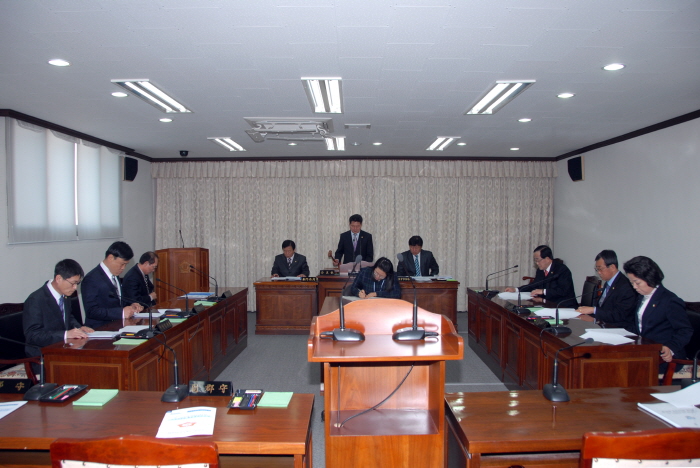 제195회 옥천군의회 임시회