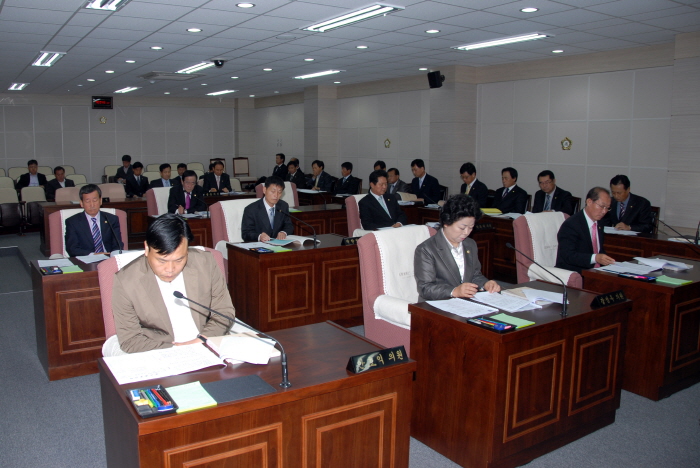 제201회 옥천군의회 임시회