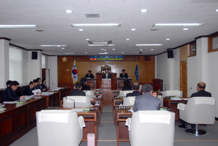 제184회 옥천군의회 임시회