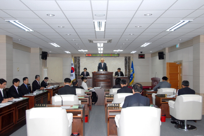 제190회 옥천군의회 제1차정례회