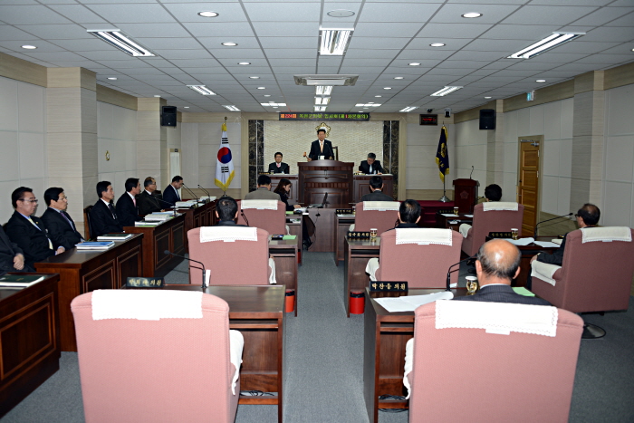 제224회 옥천군의회 임시회
