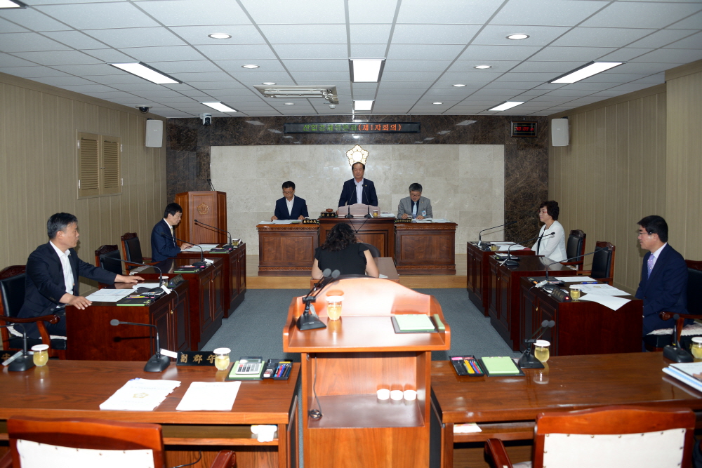 제227회 옥천군의회 임시회