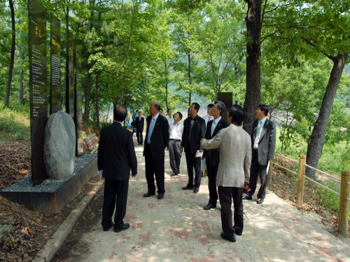 향수30리 시문학 아트벨트 장계관광지방문