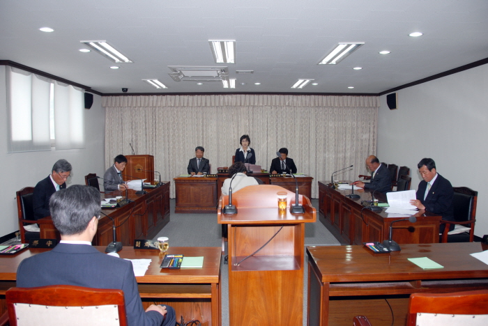 제187회 옥천군의회 임시회