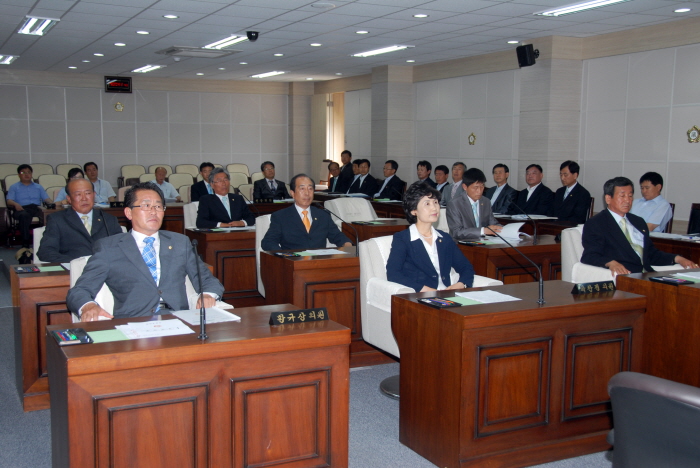 제187회 옥천군의회 임시회