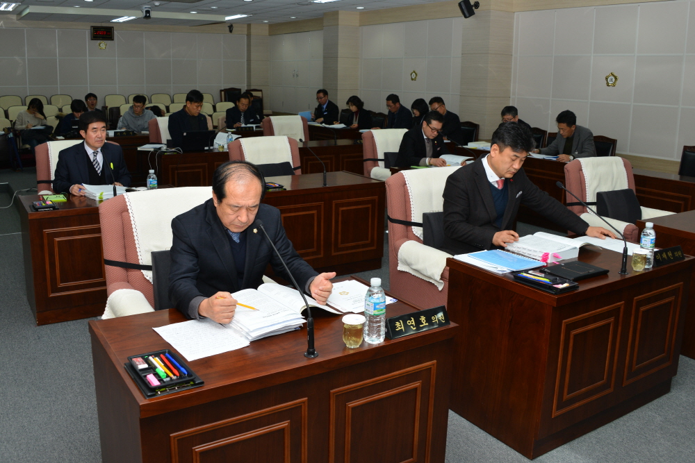 제240회 옥천군의회 임시회