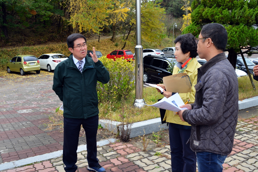 옥천군 주요 사업장 현지 답사