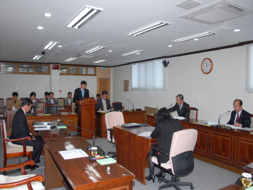 제177회 옥천군의회 임시회