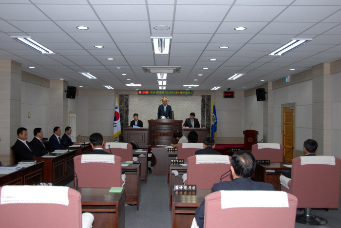 제199회 옥천군의회 임시회