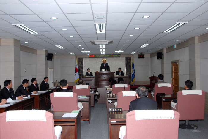 제202회 옥천군의회 임시회