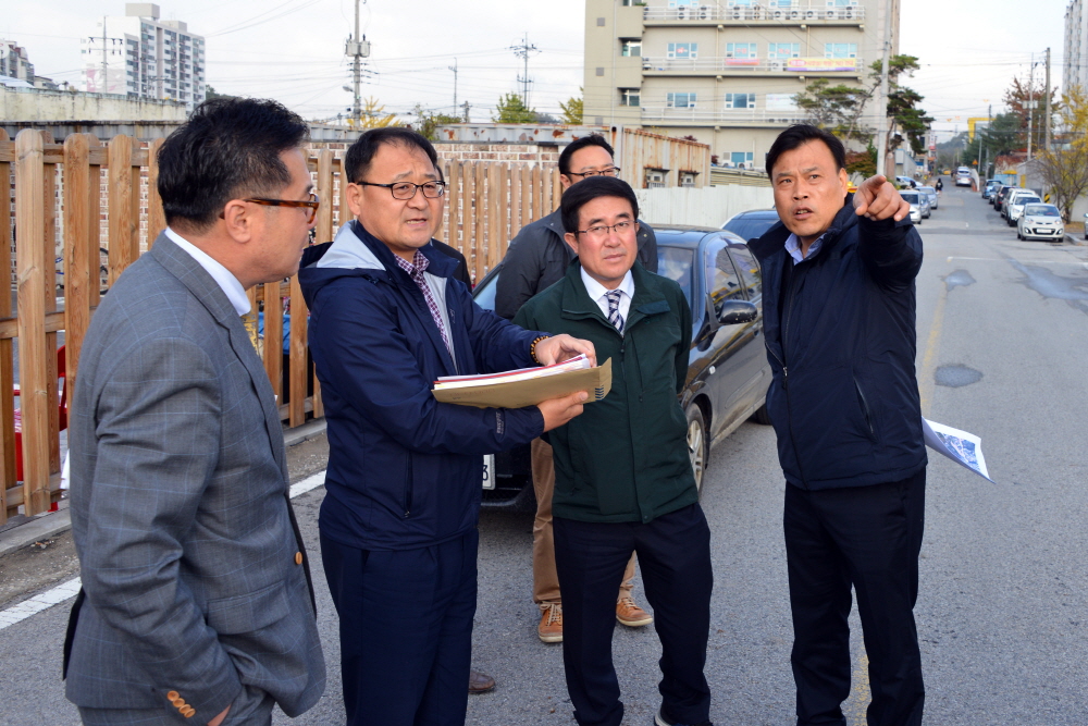 옥천군 주요 사업장 현지 답사