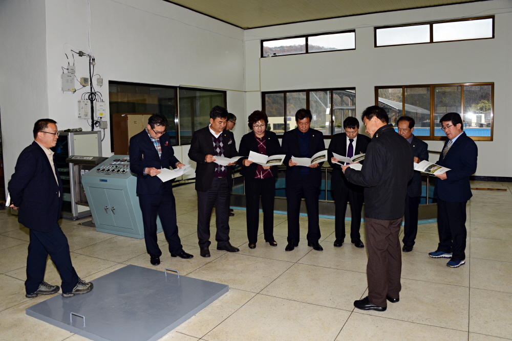 군정 주요 시설 확인