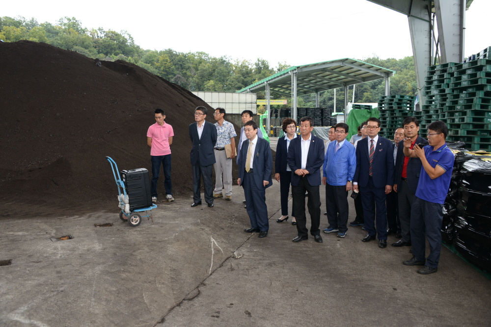 퇴비 생산업체 견학