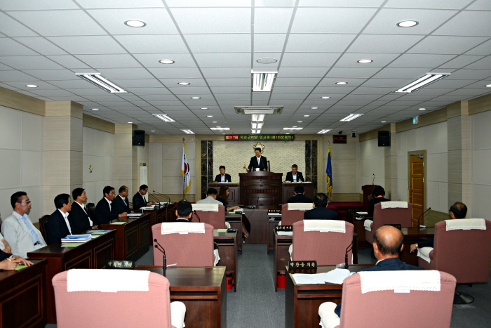 제217회 옥천군의회 임시회