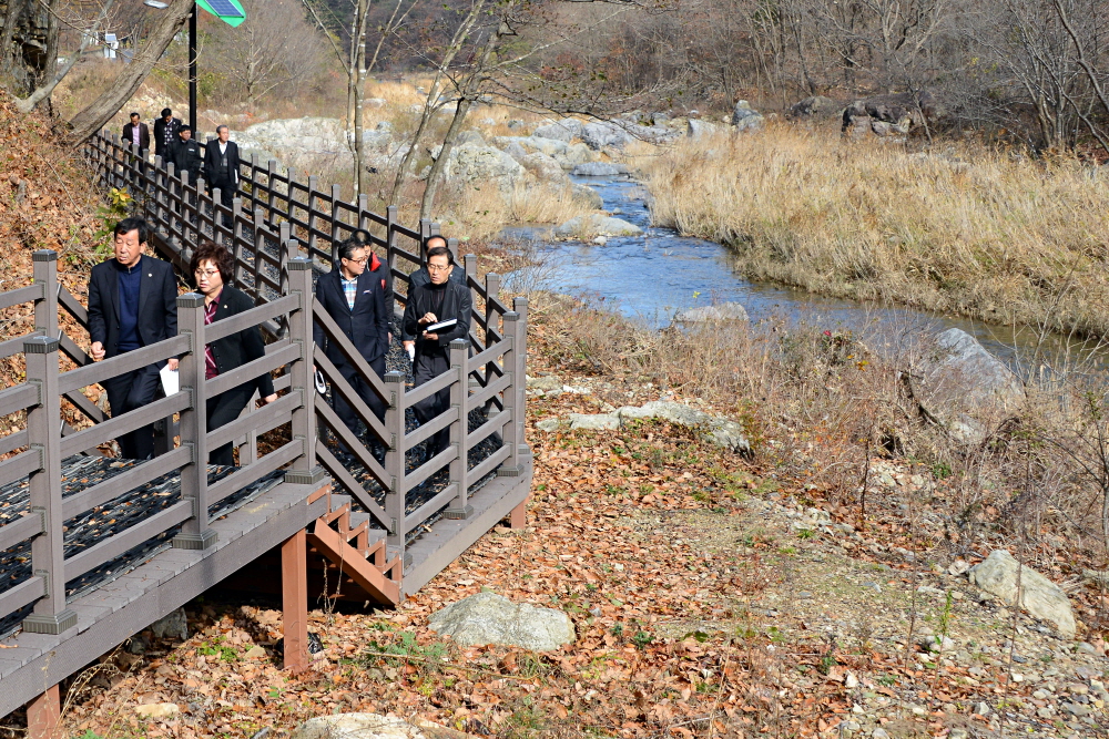 군정 주요 시설 확인
