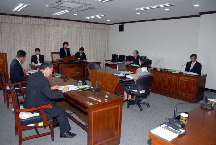 제190회 옥천군의회 제1차정례회