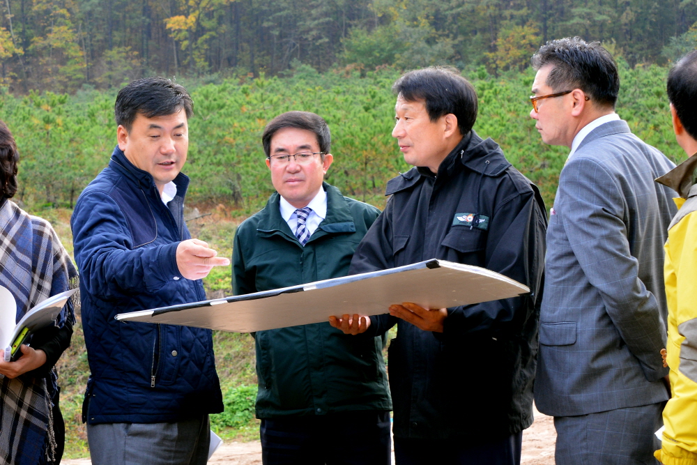 옥천군 주요 사업장 현지 답사