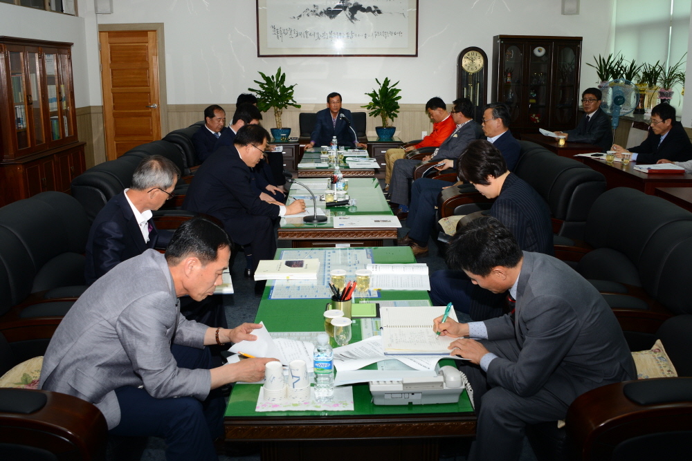 충청북도 남부출장소 간담회