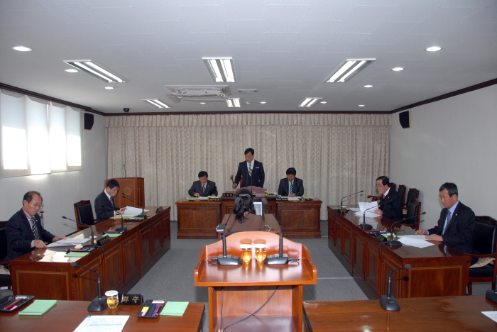 제195회 옥천군의회 임시회