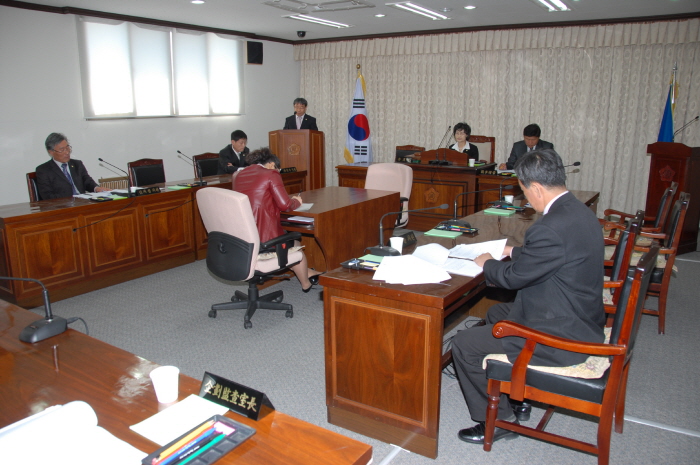 제186회 옥천군의회 임시회