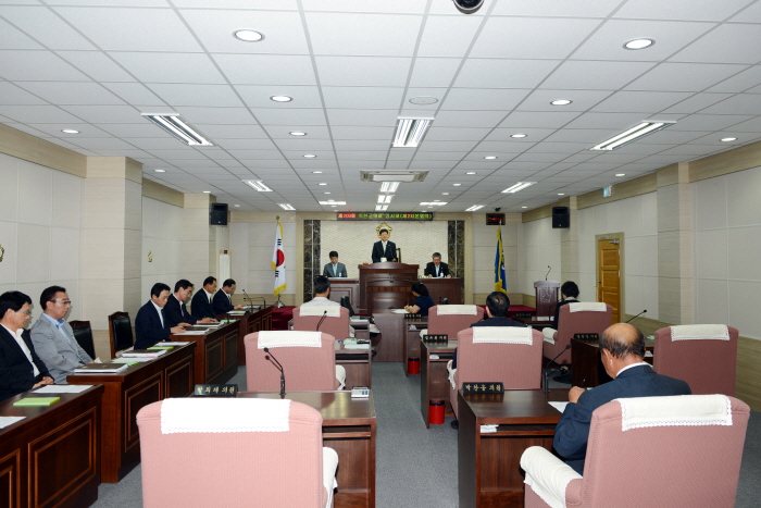 제208회 옥천군의회 임시회