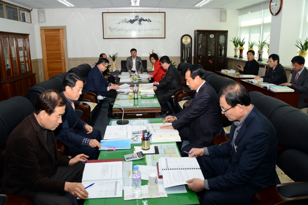 제233회 옥천군의회 임시회