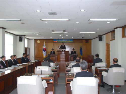 제181회 옥천군의회 임시회