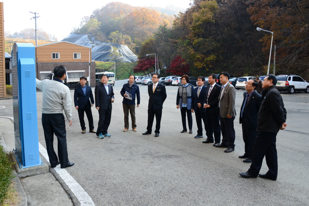 군정 주요 시설 확인