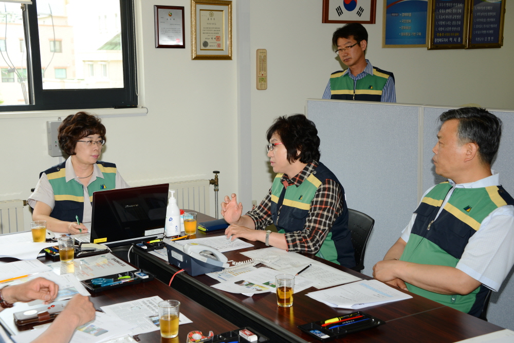 메르스 대응관련 보건소 격려 방문