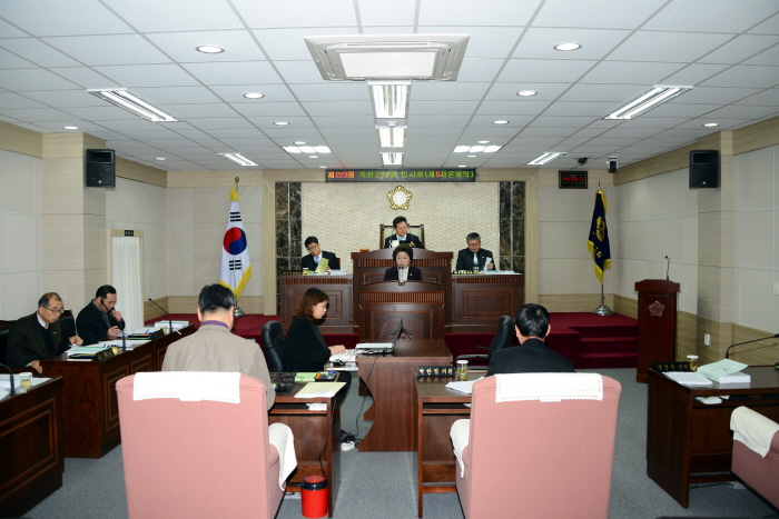 제223회 옥천군의회 임시회
